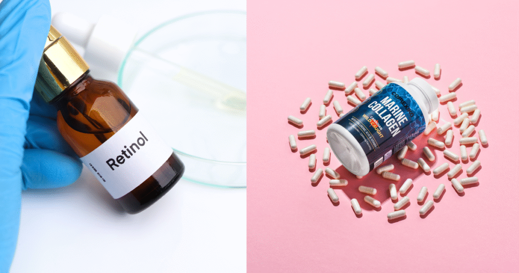 retinol vs collagen for mature skin