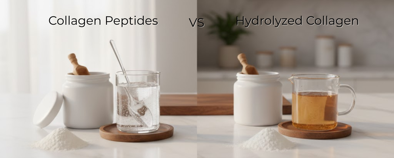 collagen Peptides vs Hydrolyzed Collagen