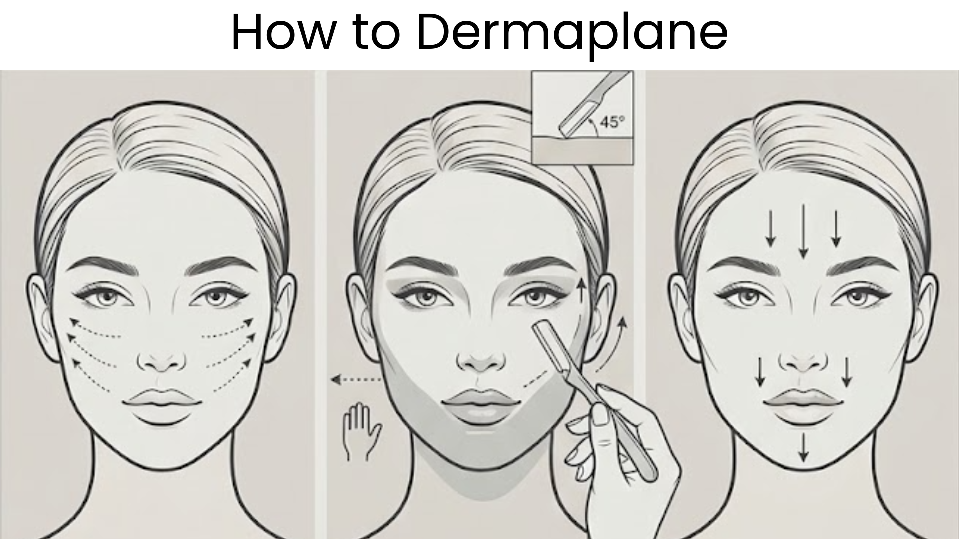 Dermaplane Instruments How to Dermaplane at Home for Beginners | Step-by-Step Guide