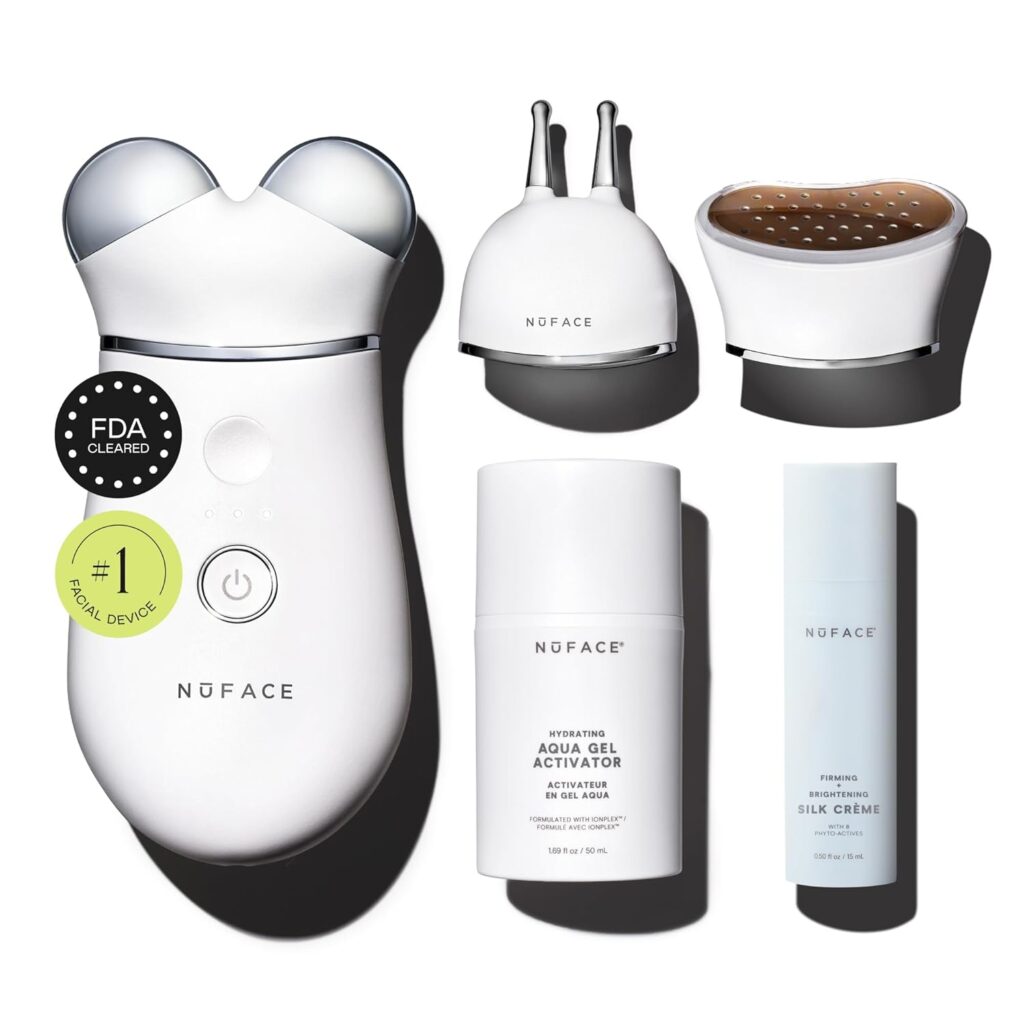 NUFACE Trinity+ Facial Massager for facial sculpting