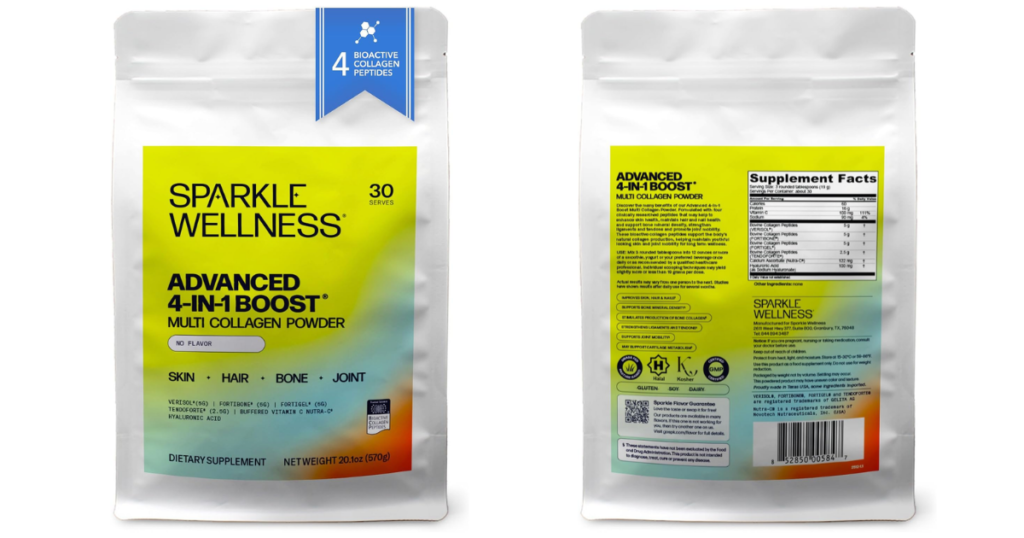 Sparkle Wellness Advanced 4-in-1 Boost
